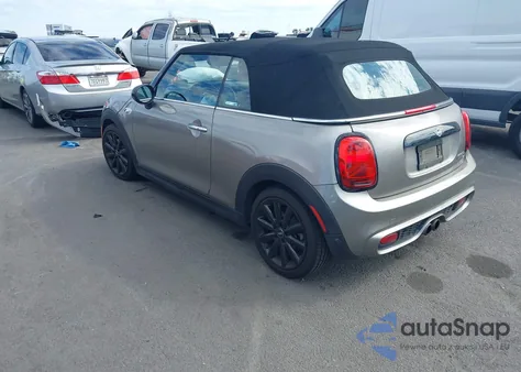 2019 Mini Convertible Cooper S из США, поврежденный, VIN WMWWG9C57K3E39618